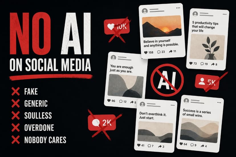 Why People Hate AI Content on Social Media