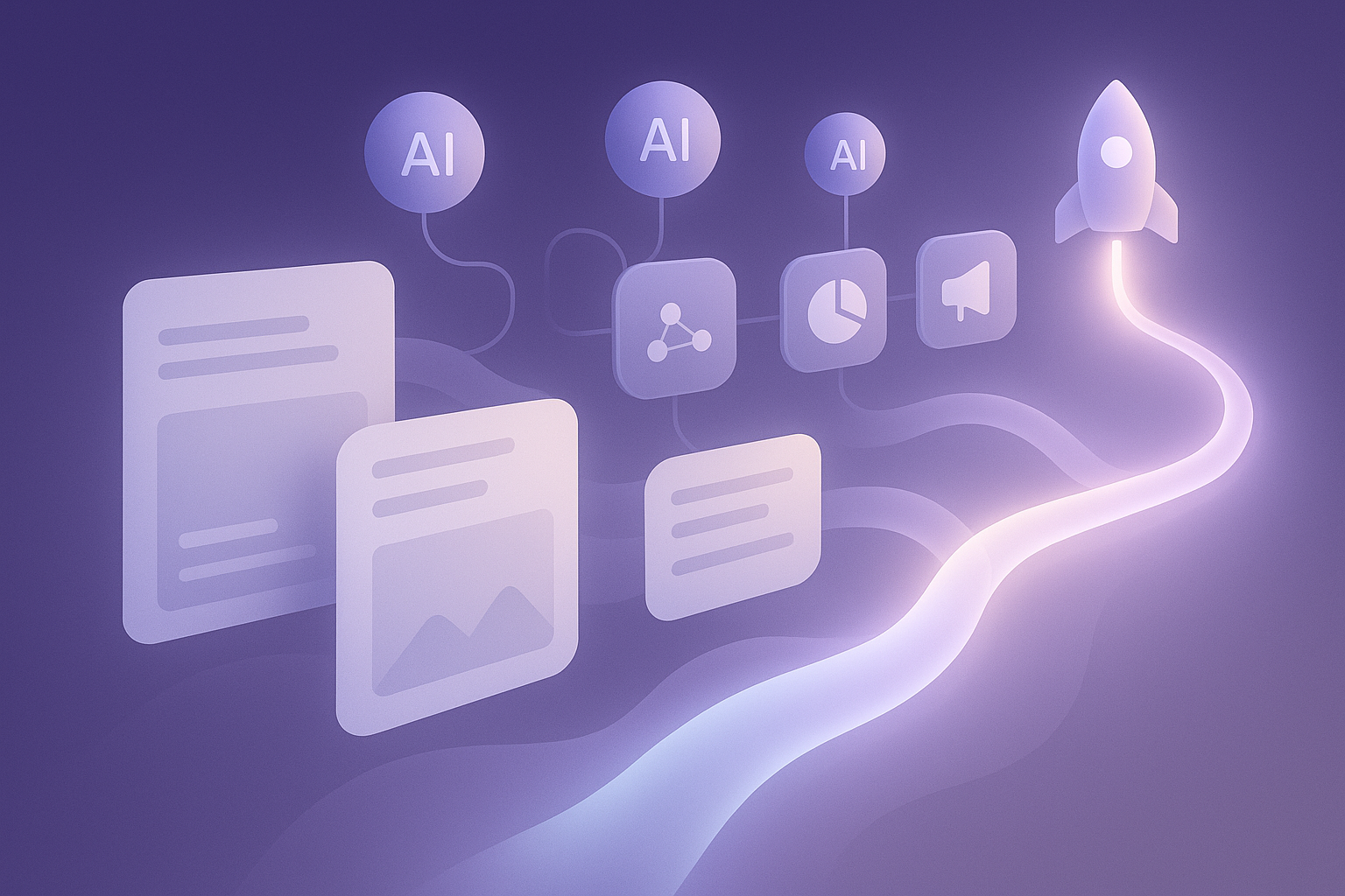 Autonomous content operations pipeline visual summary