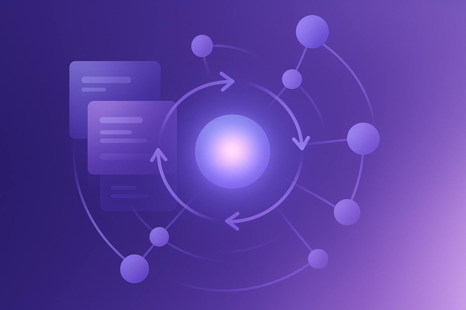 AI-assisted content operations workflow visual summary