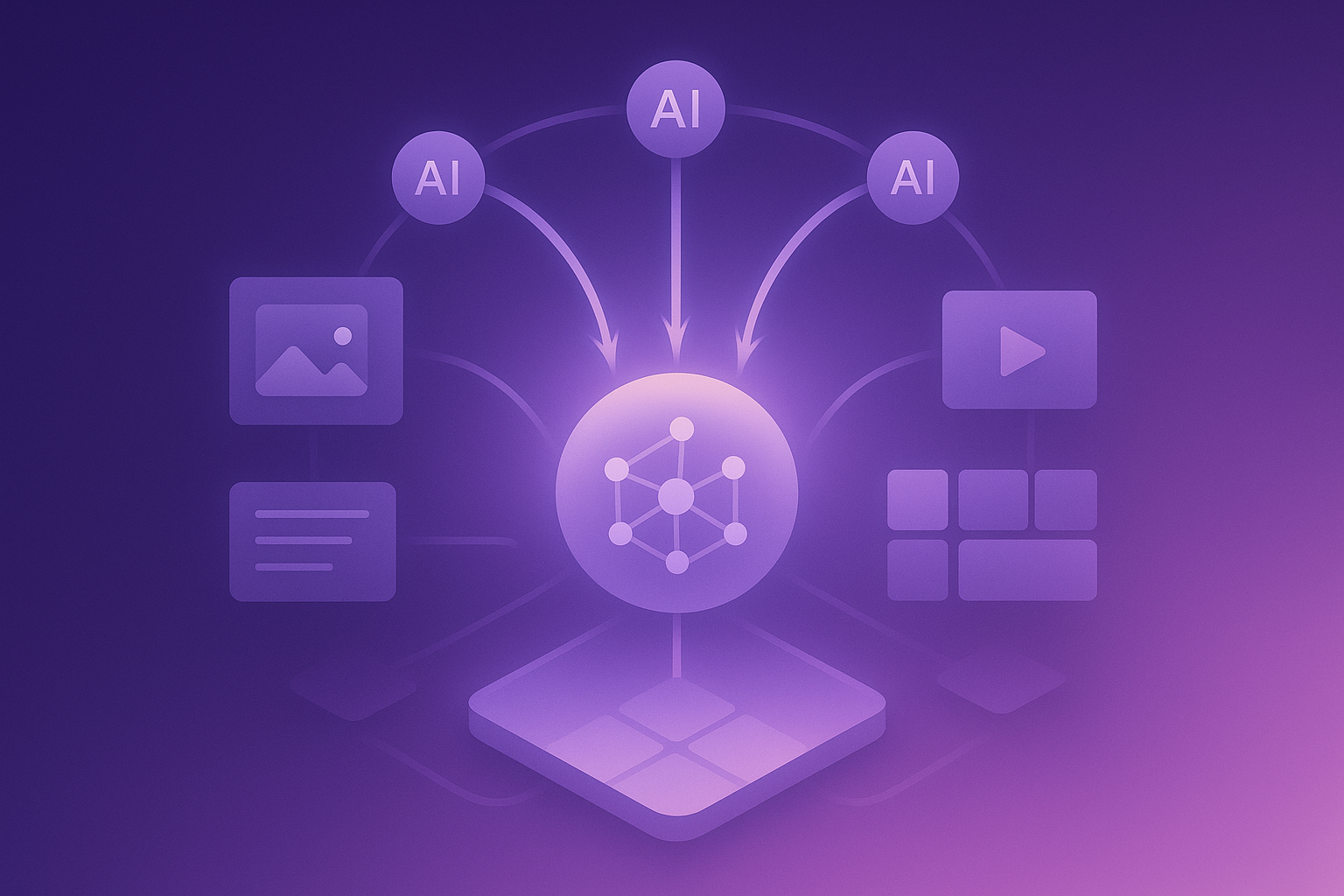 AI-powered content operations ROI visual summary