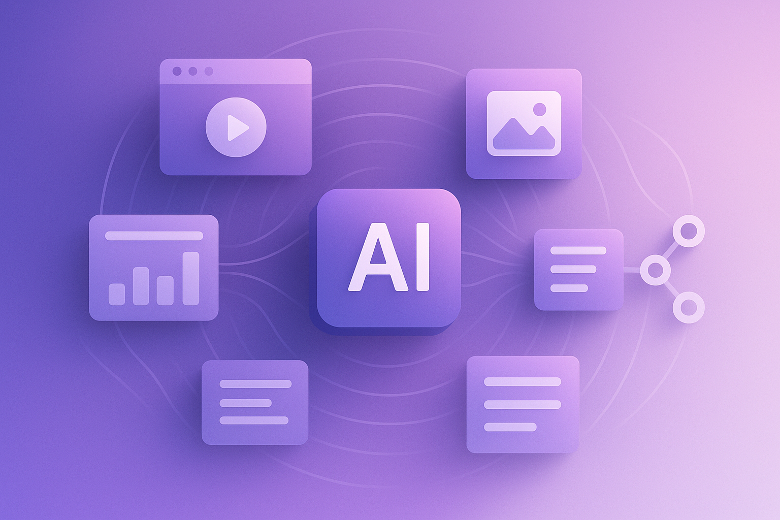 Agentic paid media content flow visual summary