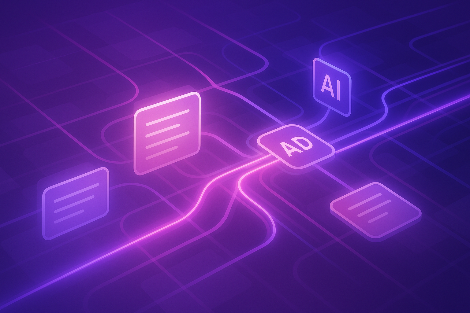 Agentic paid media workflow visual summary