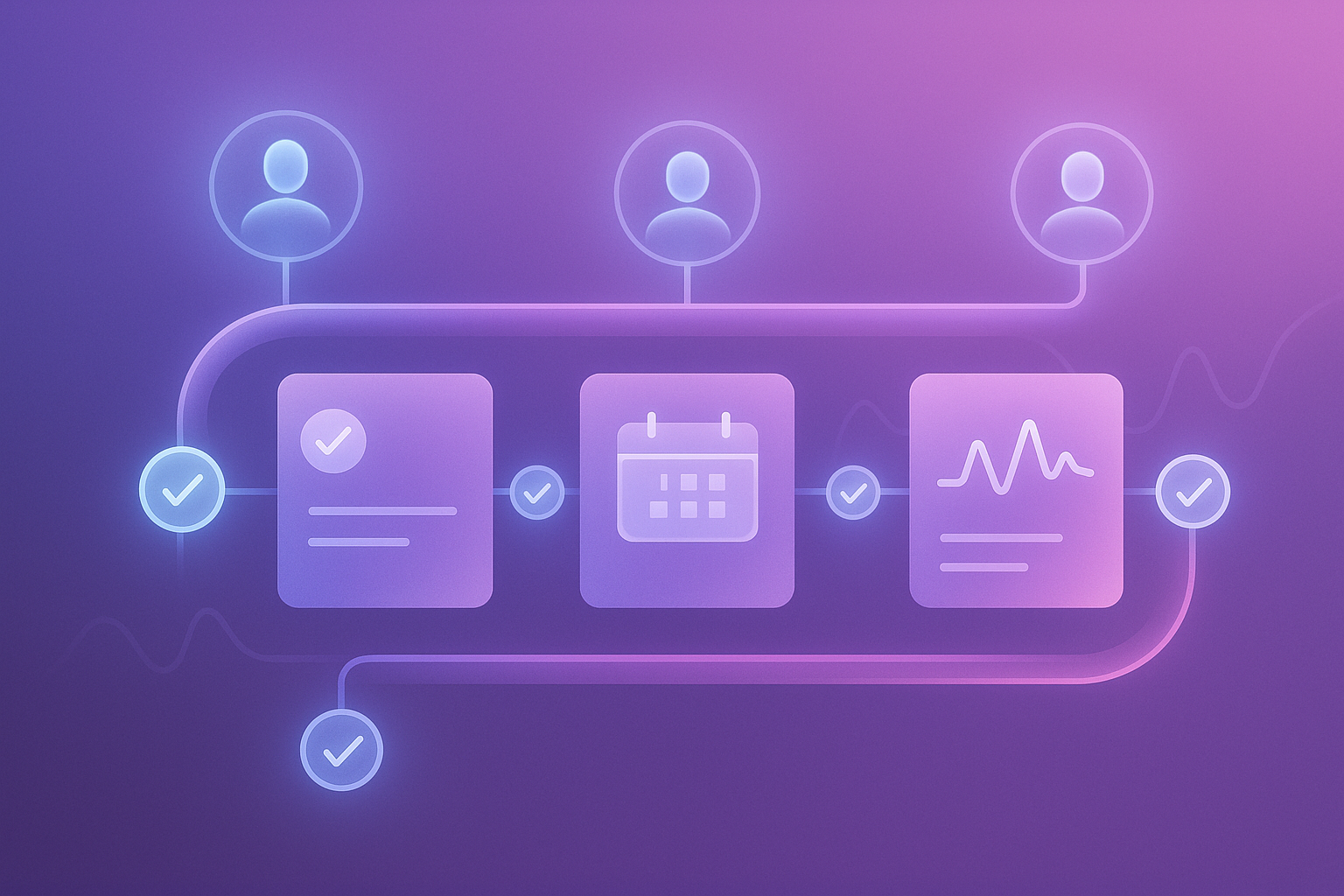 Governed AI content workflow visual summary