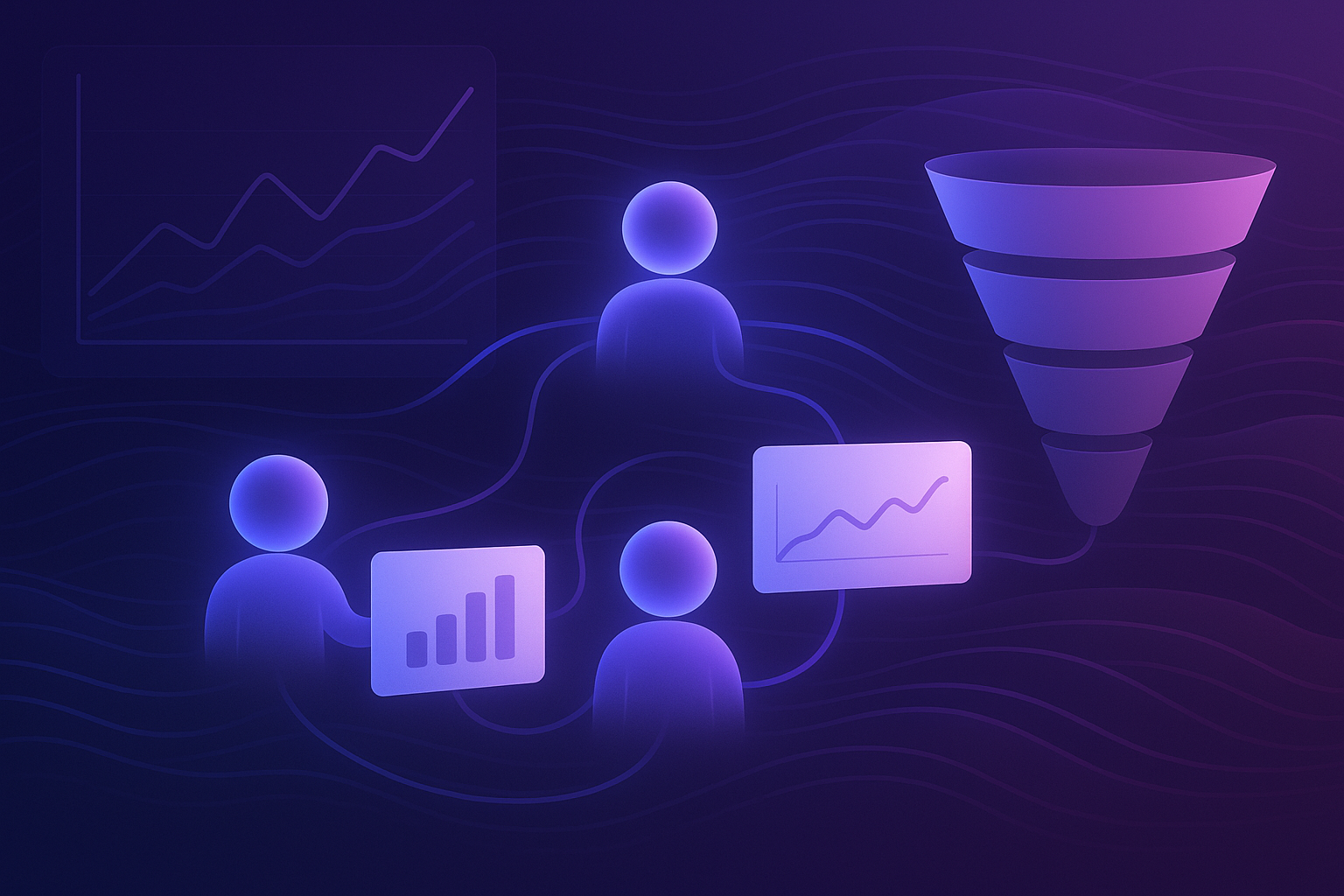 AI marketing analytics workflow visual summary