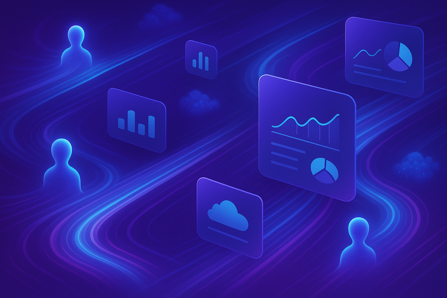 AI-driven marketing analytics workflow visual summary