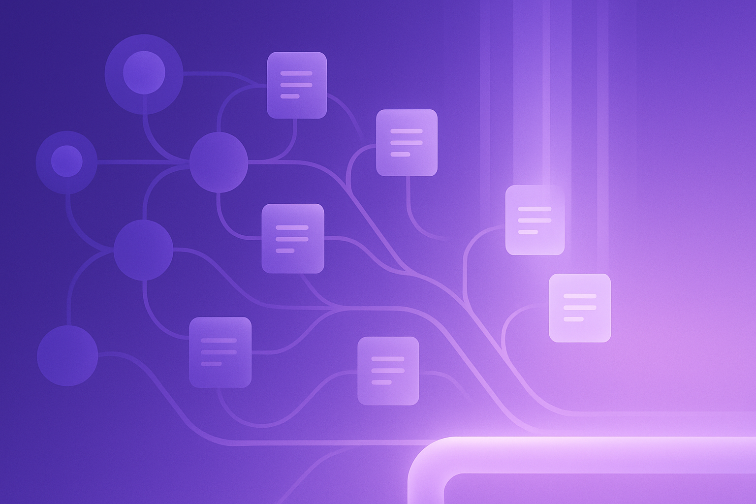 AI agent content workflow visual summary