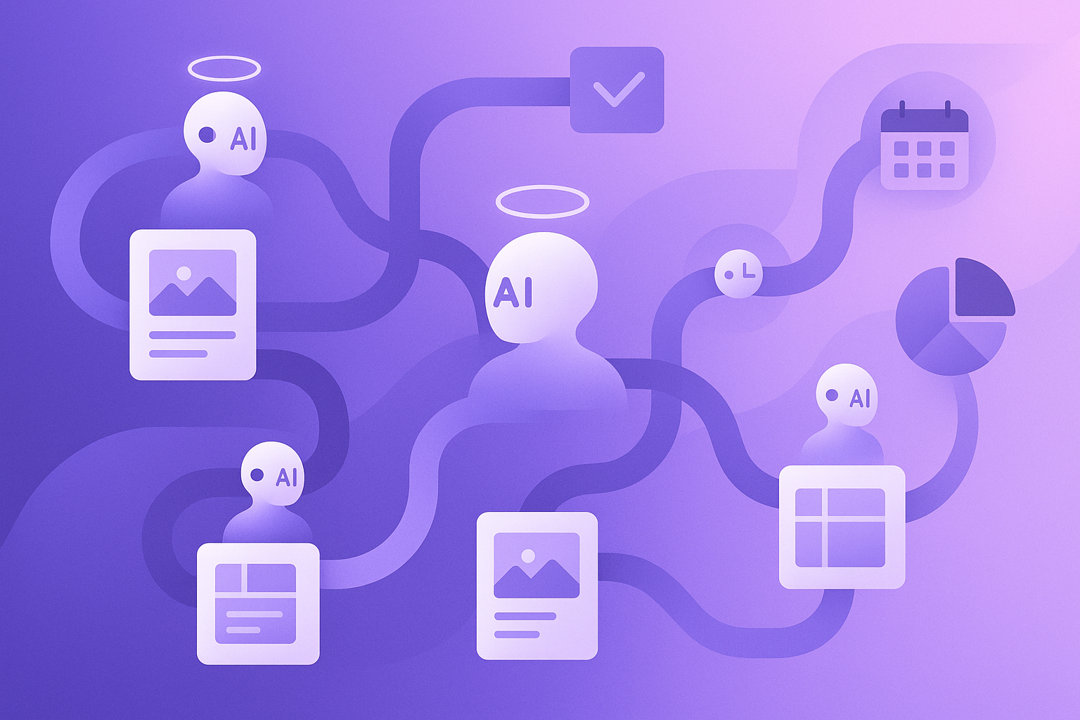 Governed AI marketing workflow visual summary