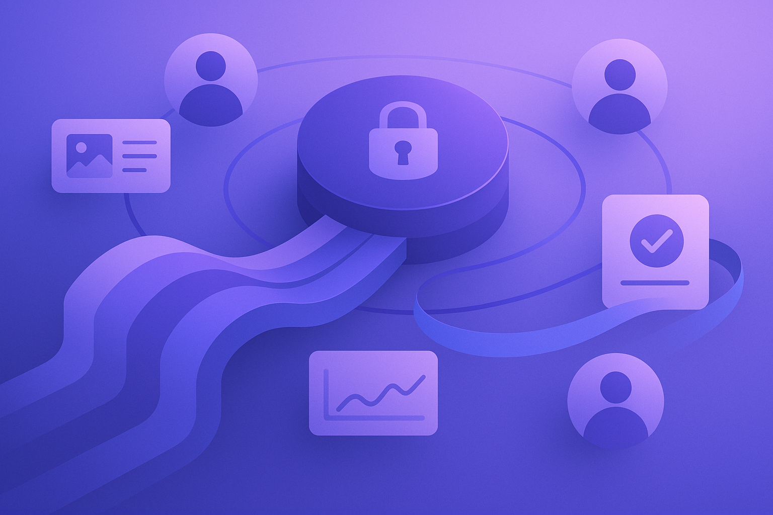 Governed marketing AI workflow visual summary