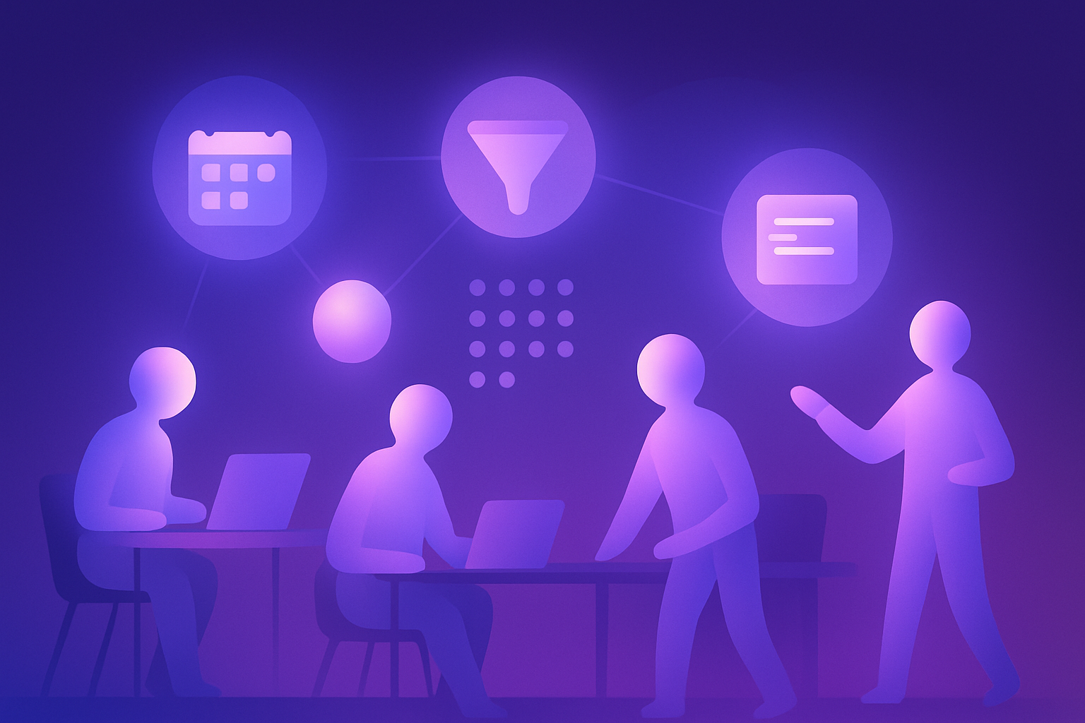 AI-driven marketing workflow growth visual summary