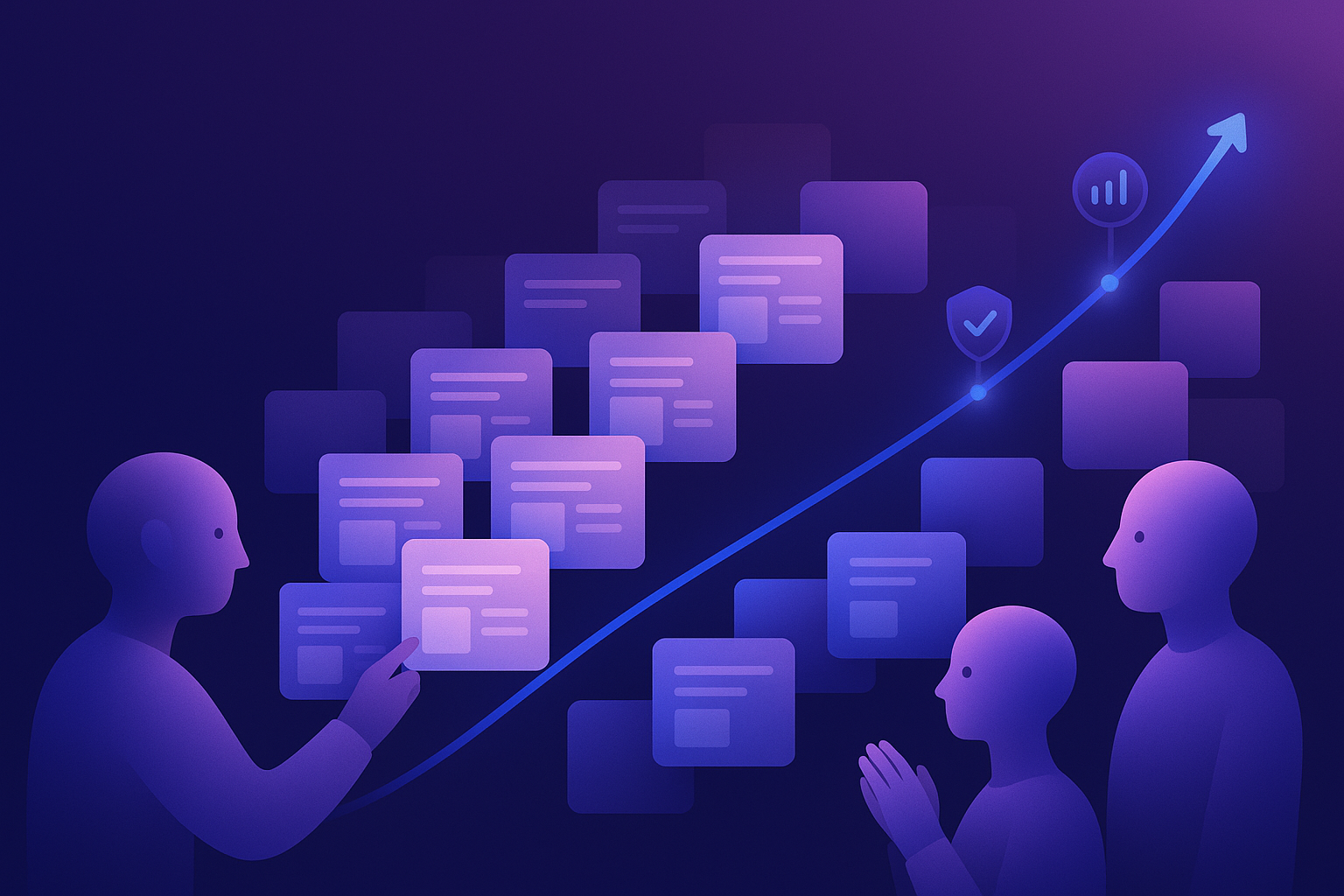 AI agent marketing workflow visual summary