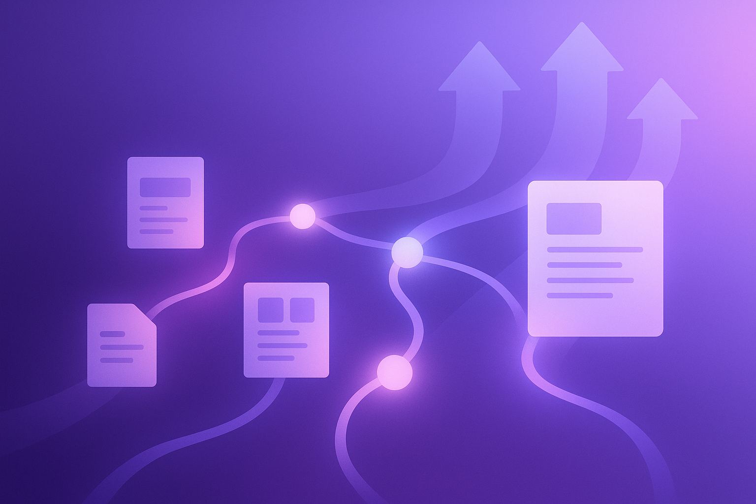 AI agent content workflow visual summary