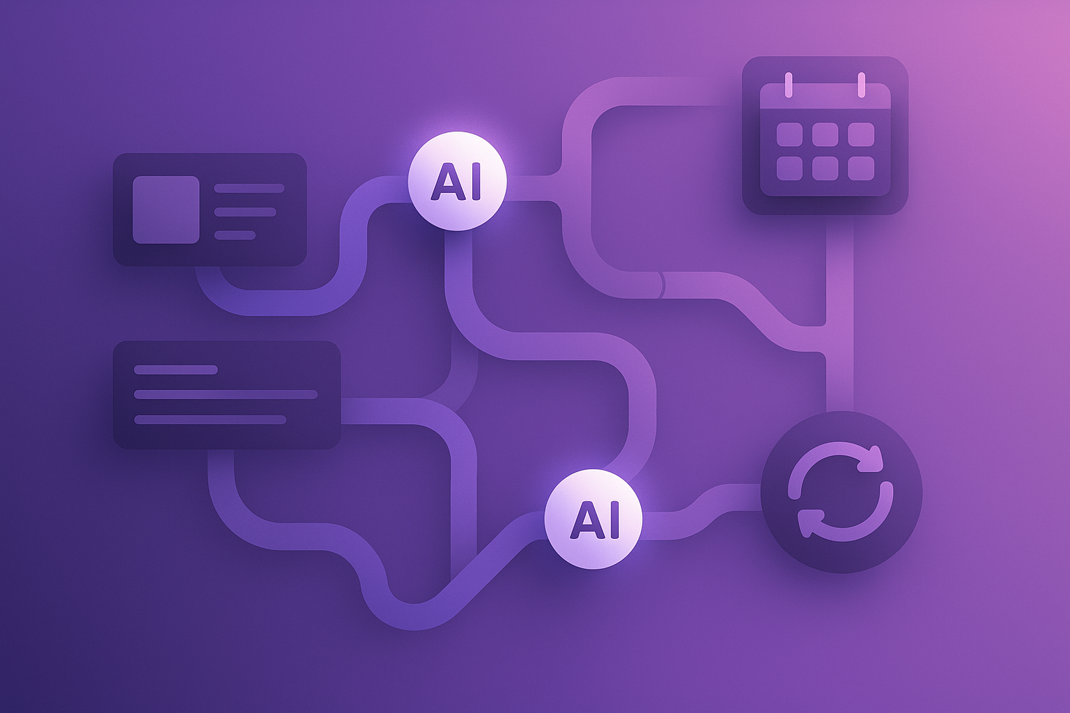 AI-powered lifecycle marketing workflow visual summary