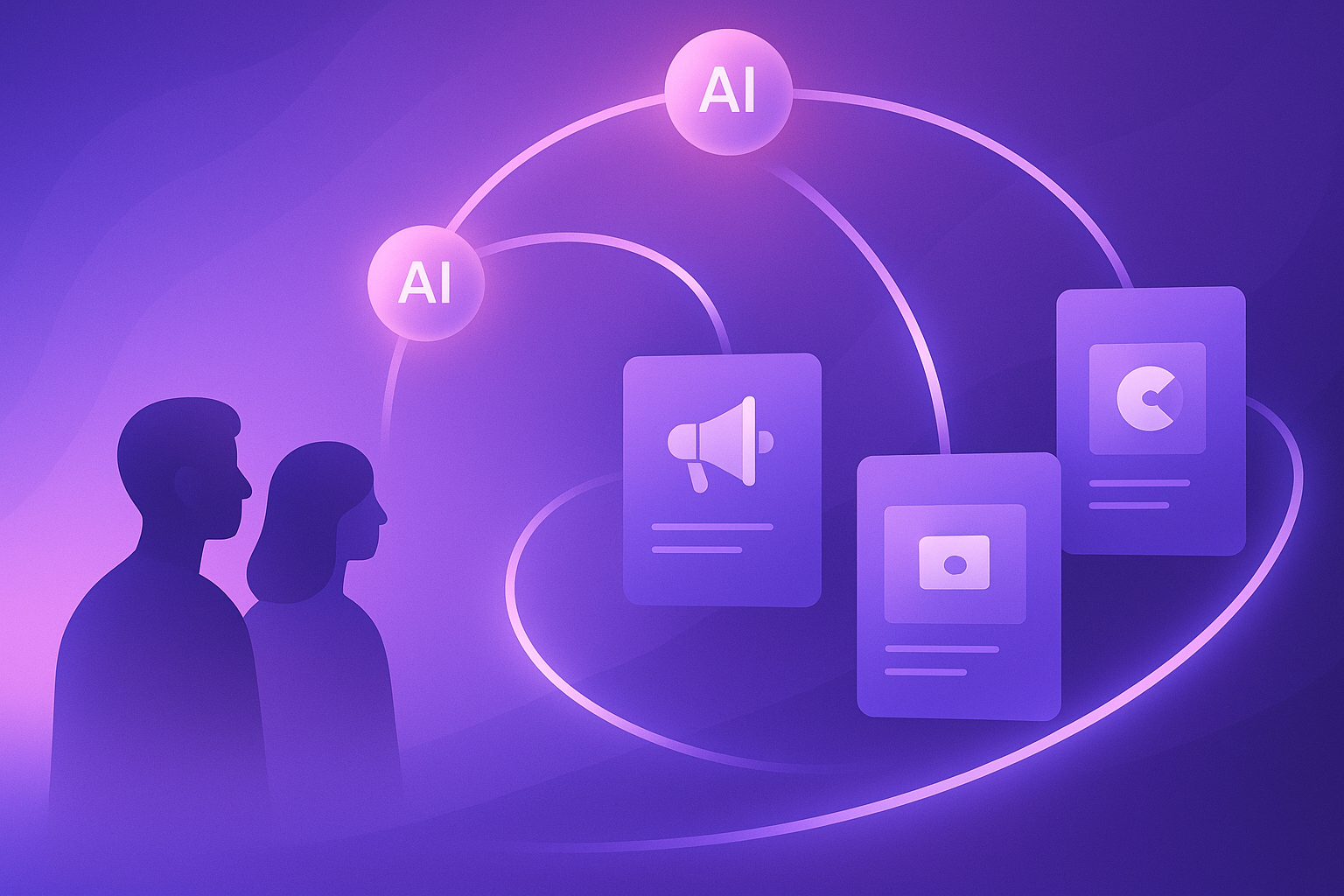 AI-assisted content lifecycle measurement visual summary