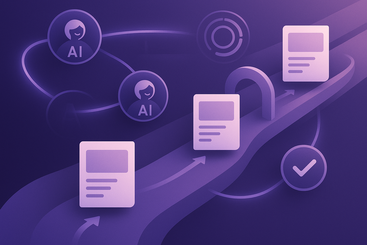 AI-assisted marketing lifecycle governance visual summary
