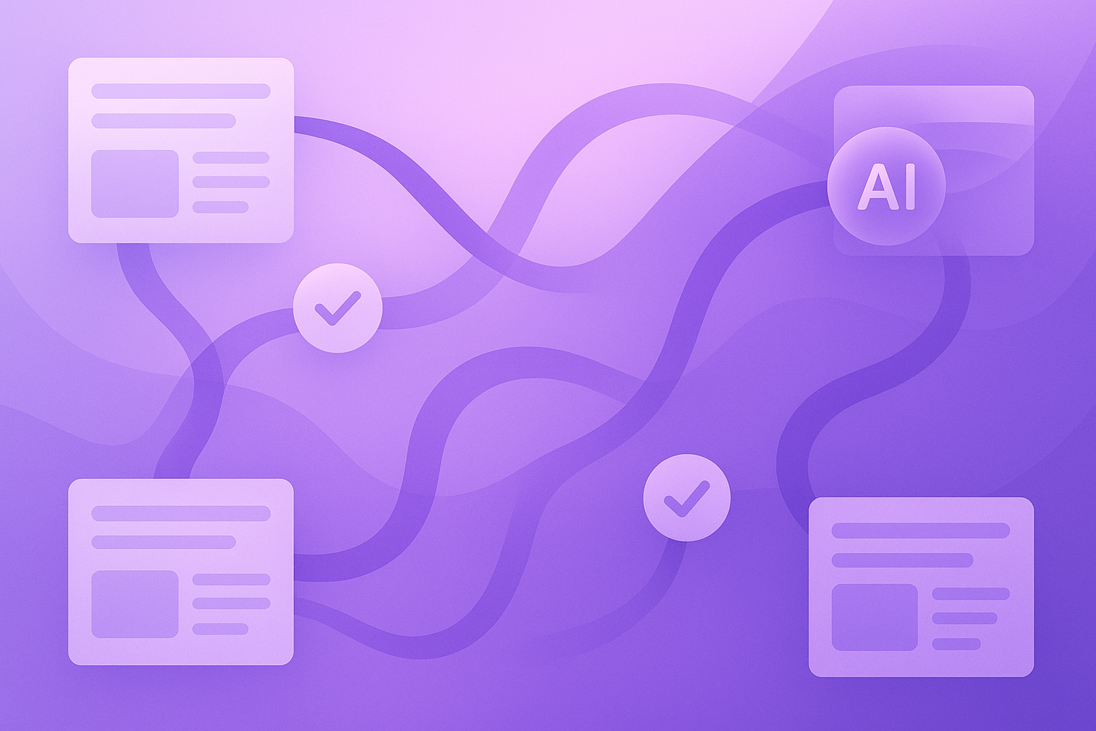 Governed AI marketing workflow visual summary