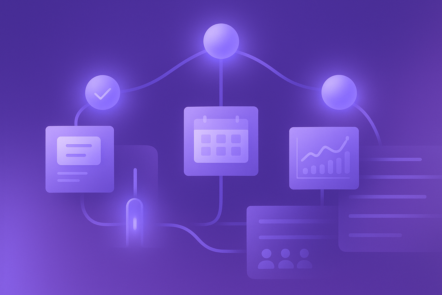 Governed AI content workflow visual summary