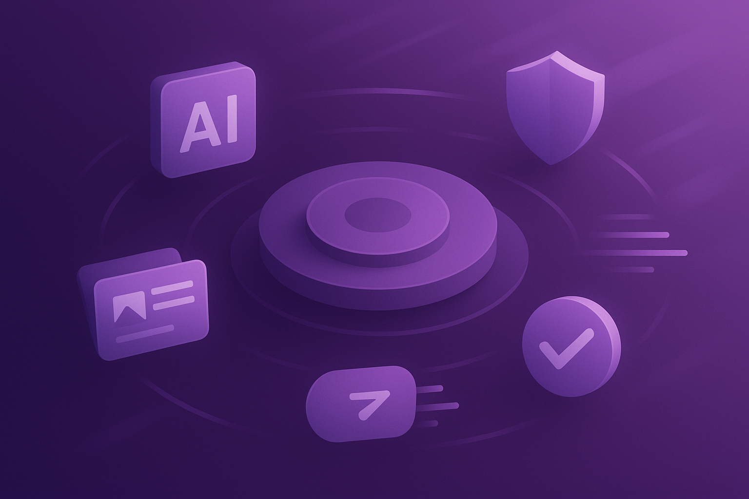 Paid media AI governance workflow visual summary