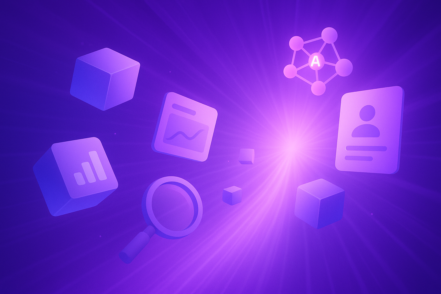 AI discovery and content analytics visual summary
