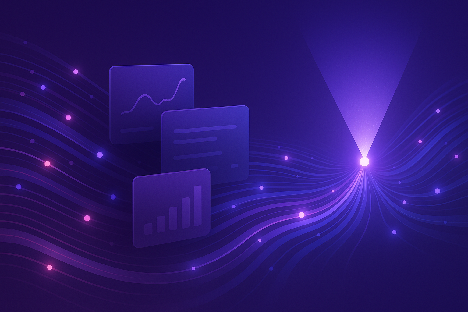 AI content discovery workflow visual summary