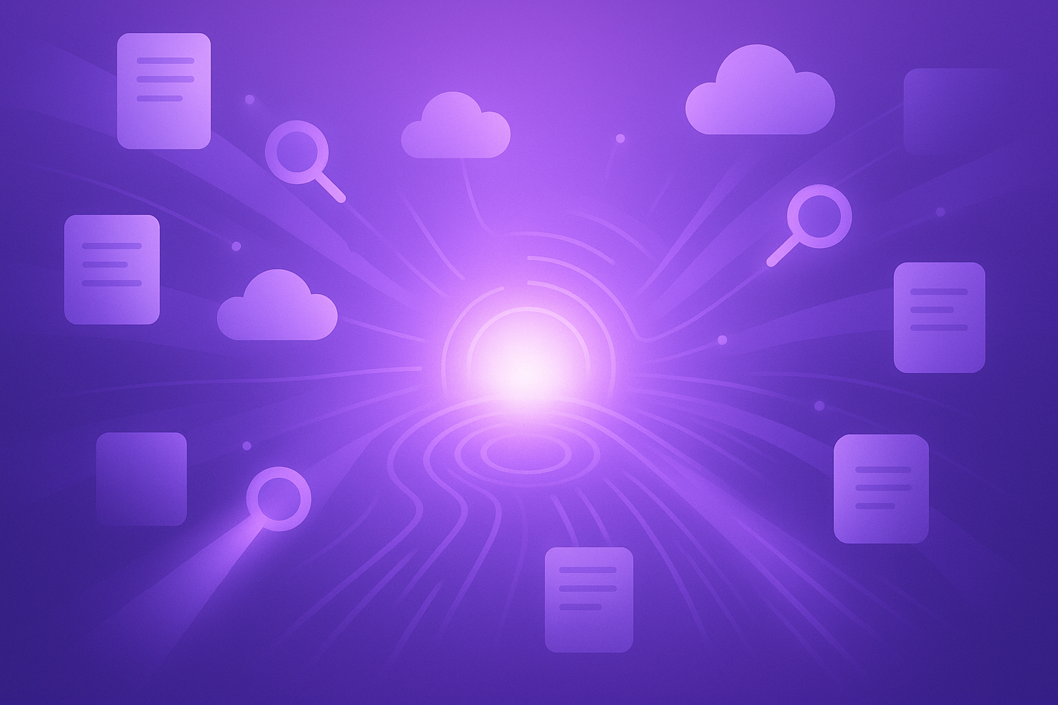 Enterprise content migration and AI visibility visual summary