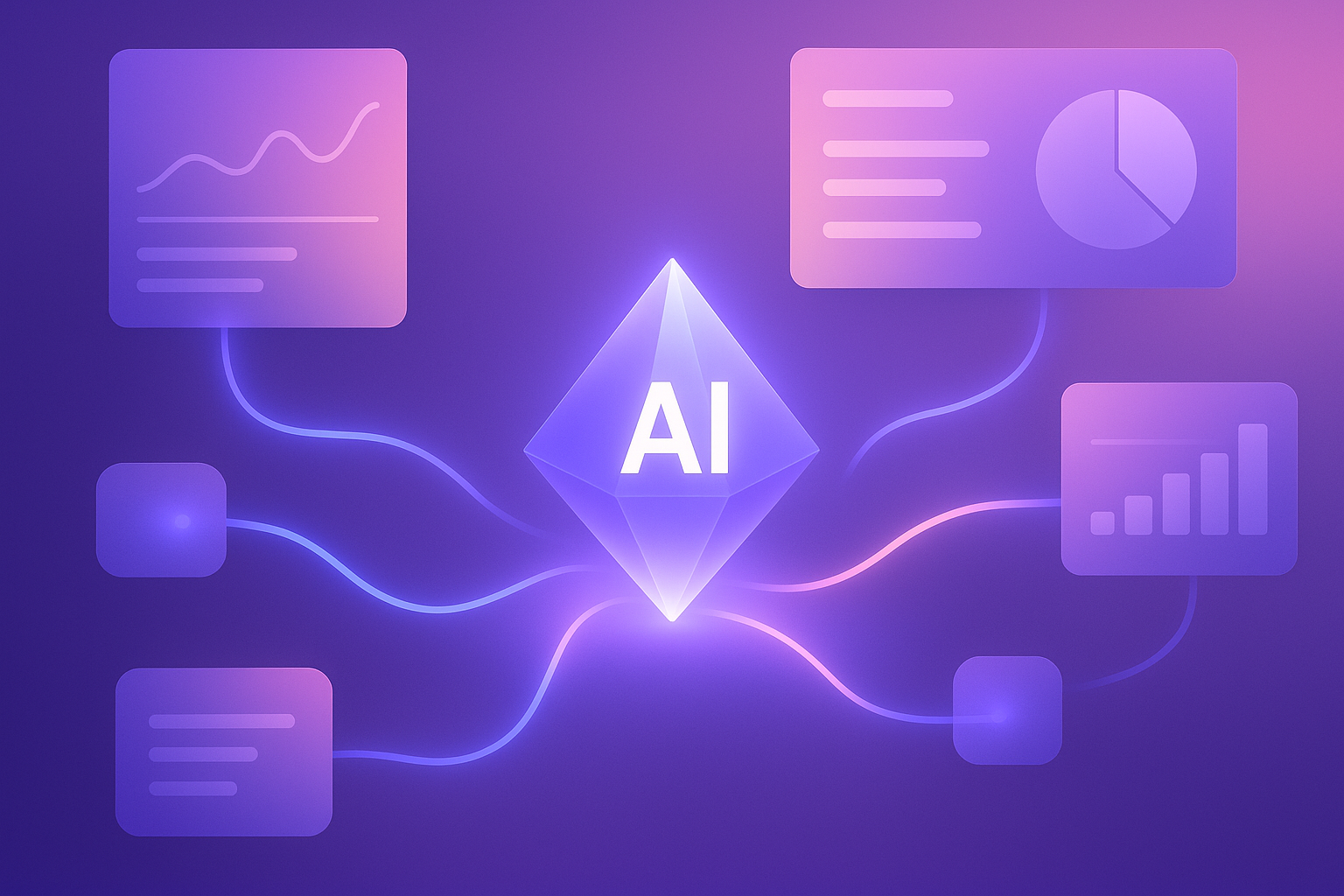Enterprise content ROI and AI visibility visual summary