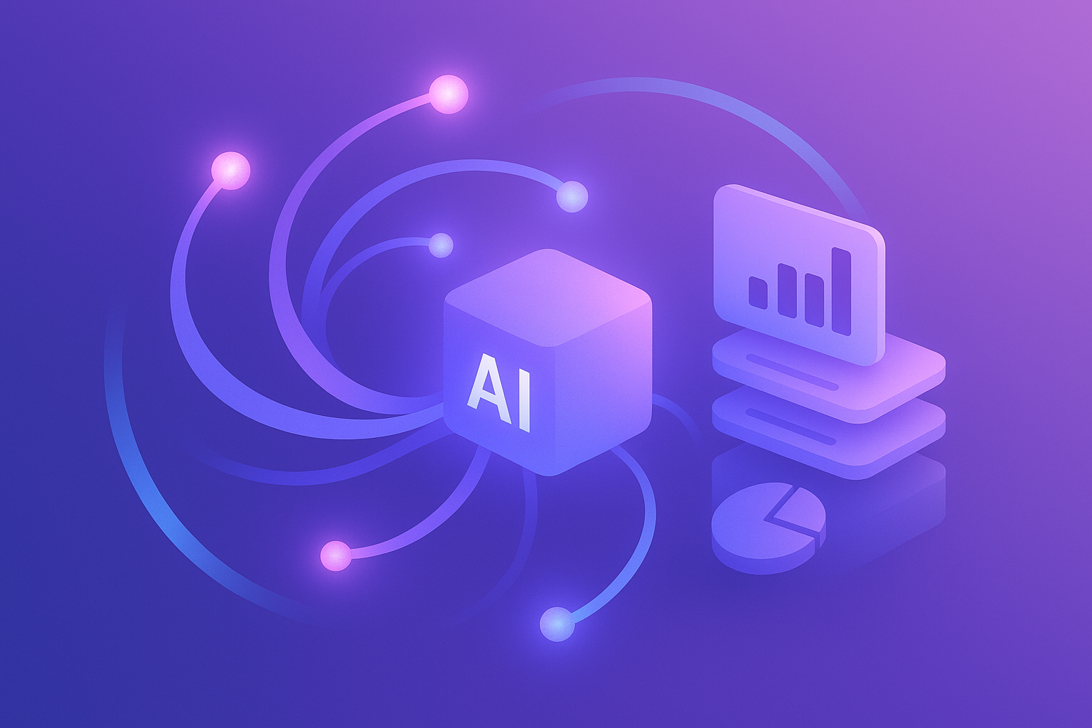 Enterprise AI content growth workflow visual summary