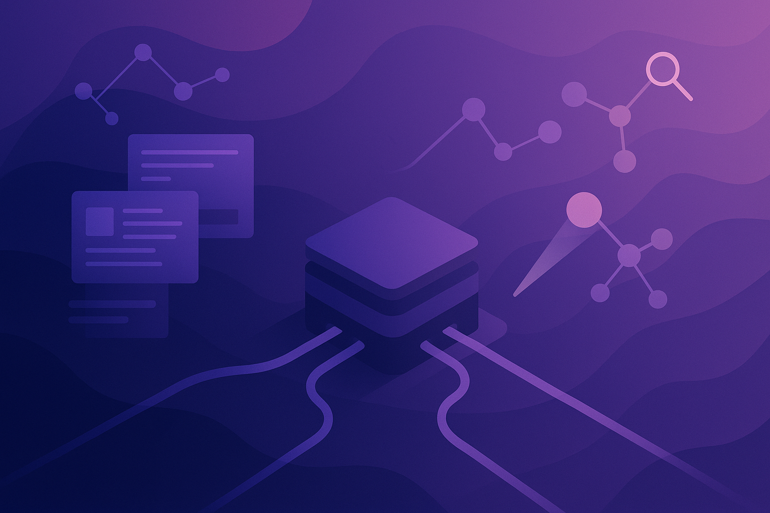 AI content velocity architecture visual summary