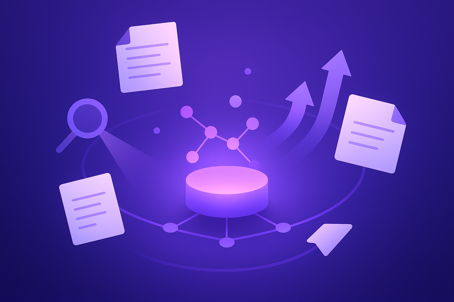 AI-driven enterprise content discovery visual summary