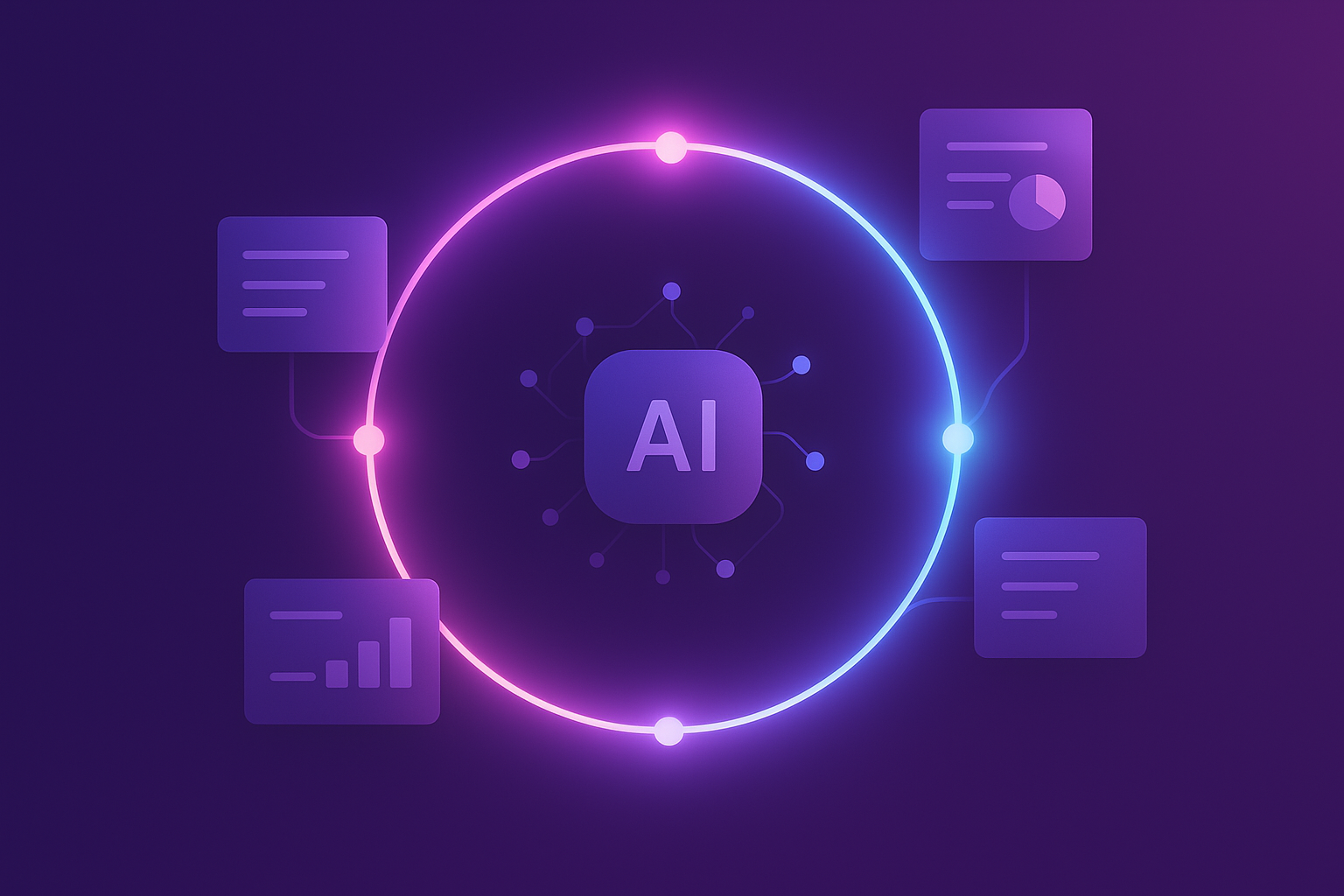 Content lifecycle and AI visibility visual summary