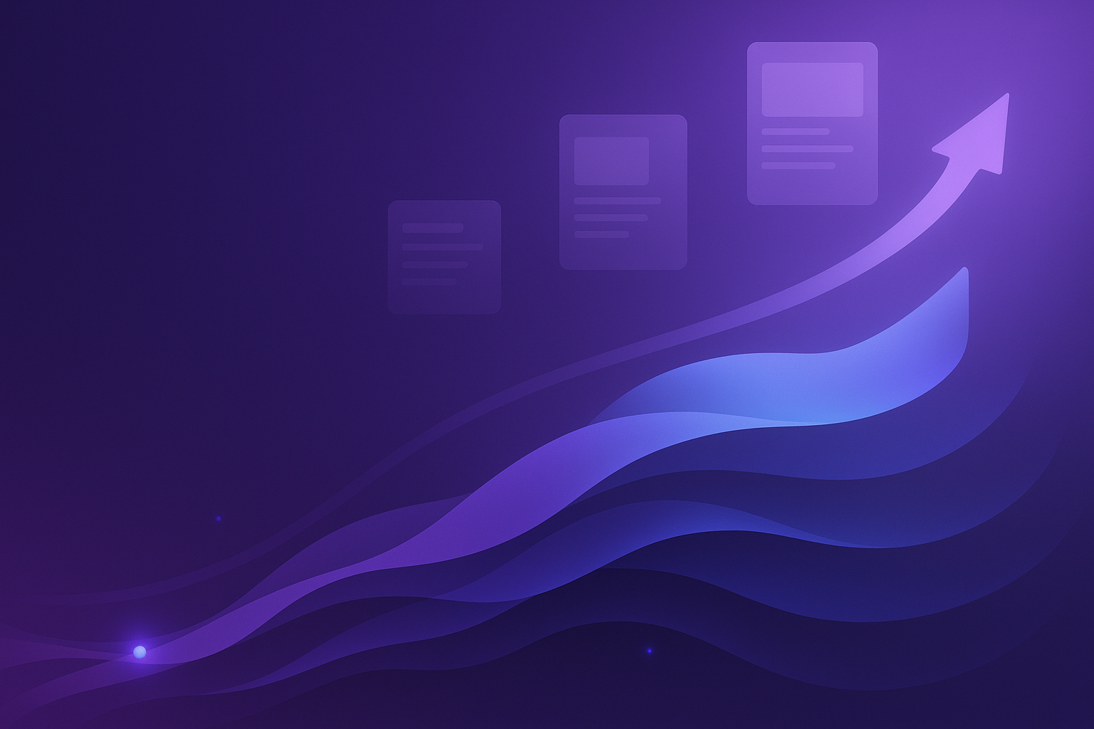 AI content discovery and ROI lifecycle visual summary