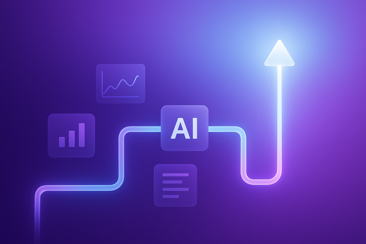 AI content discovery architecture visual summary