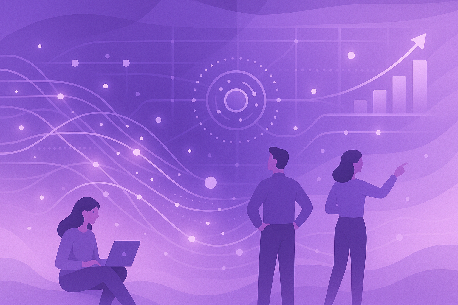 Enterprise AI marketing visibility visual summary