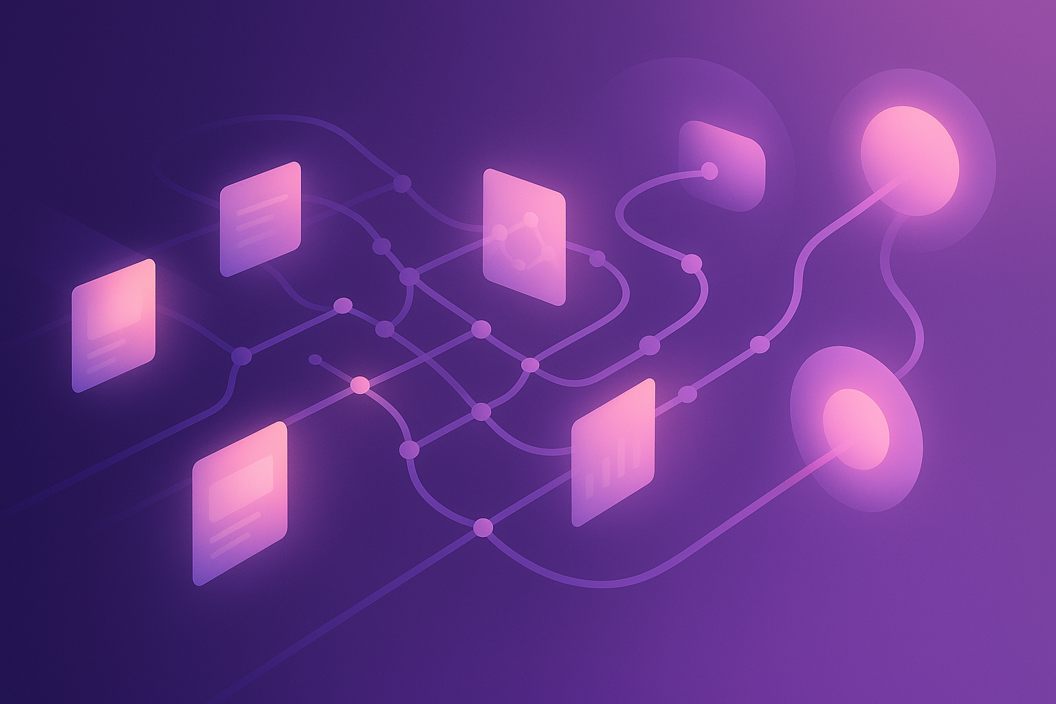 AI content discovery and paid media workflow visual summary