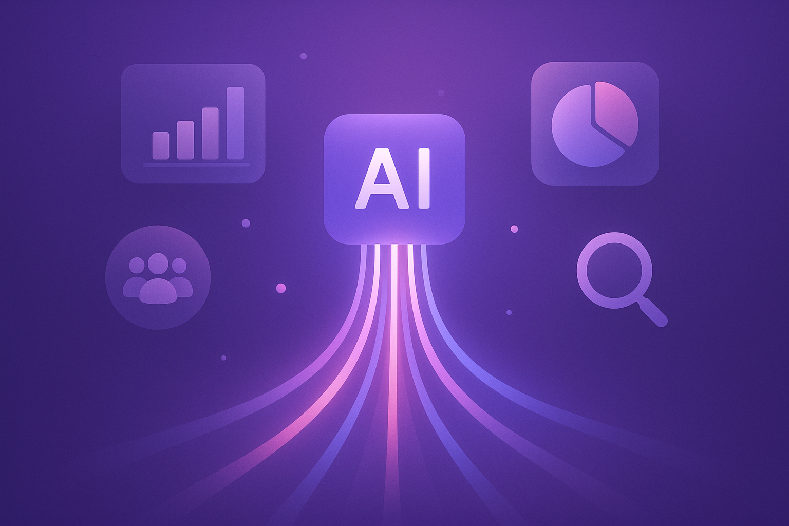AI analytics discovery workflow visual summary