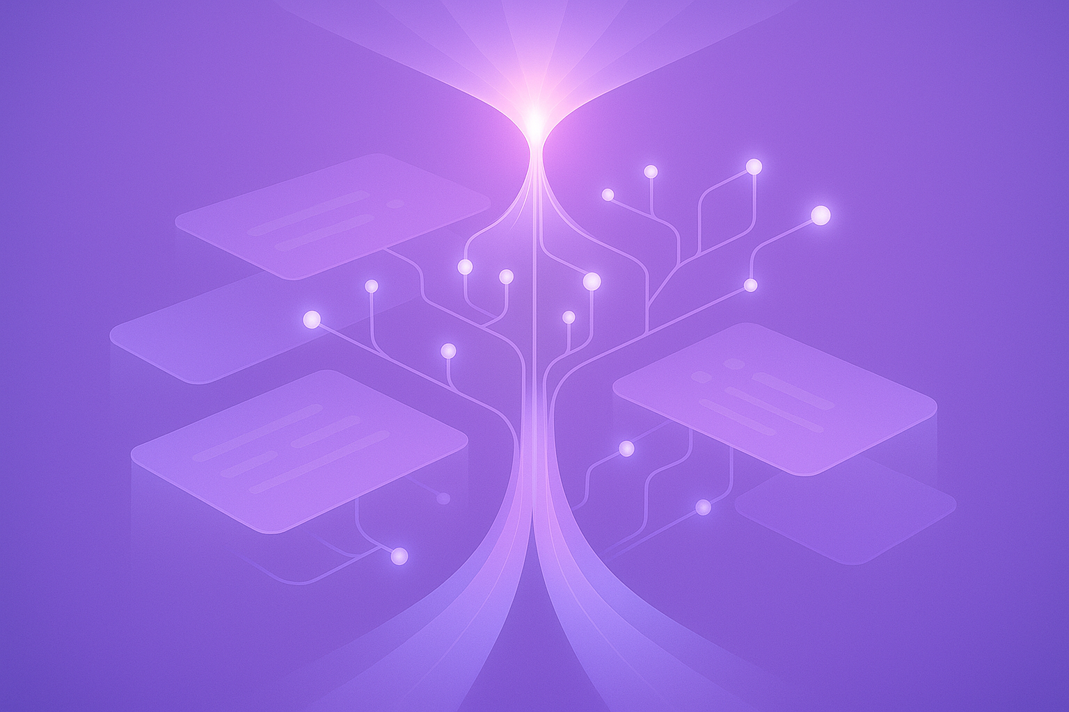 Content architecture and AI discovery pathways visual summary