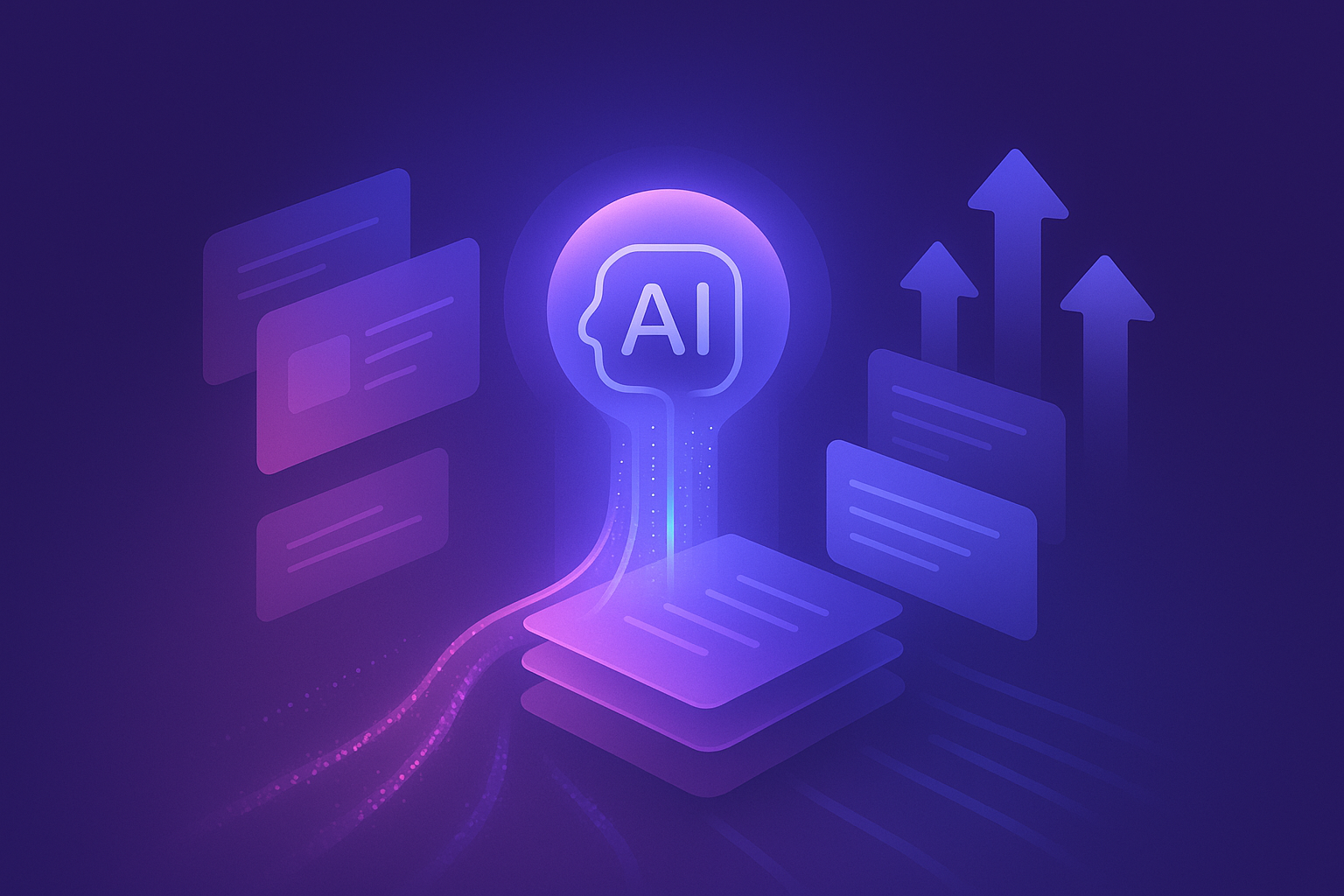 AI discovery and content growth visual summary