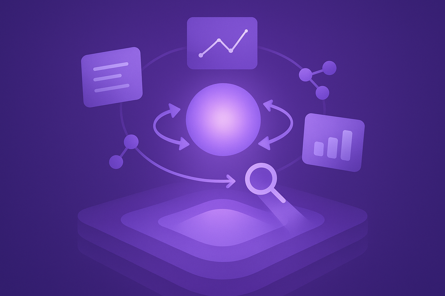 AI content discovery lifecycle visual summary