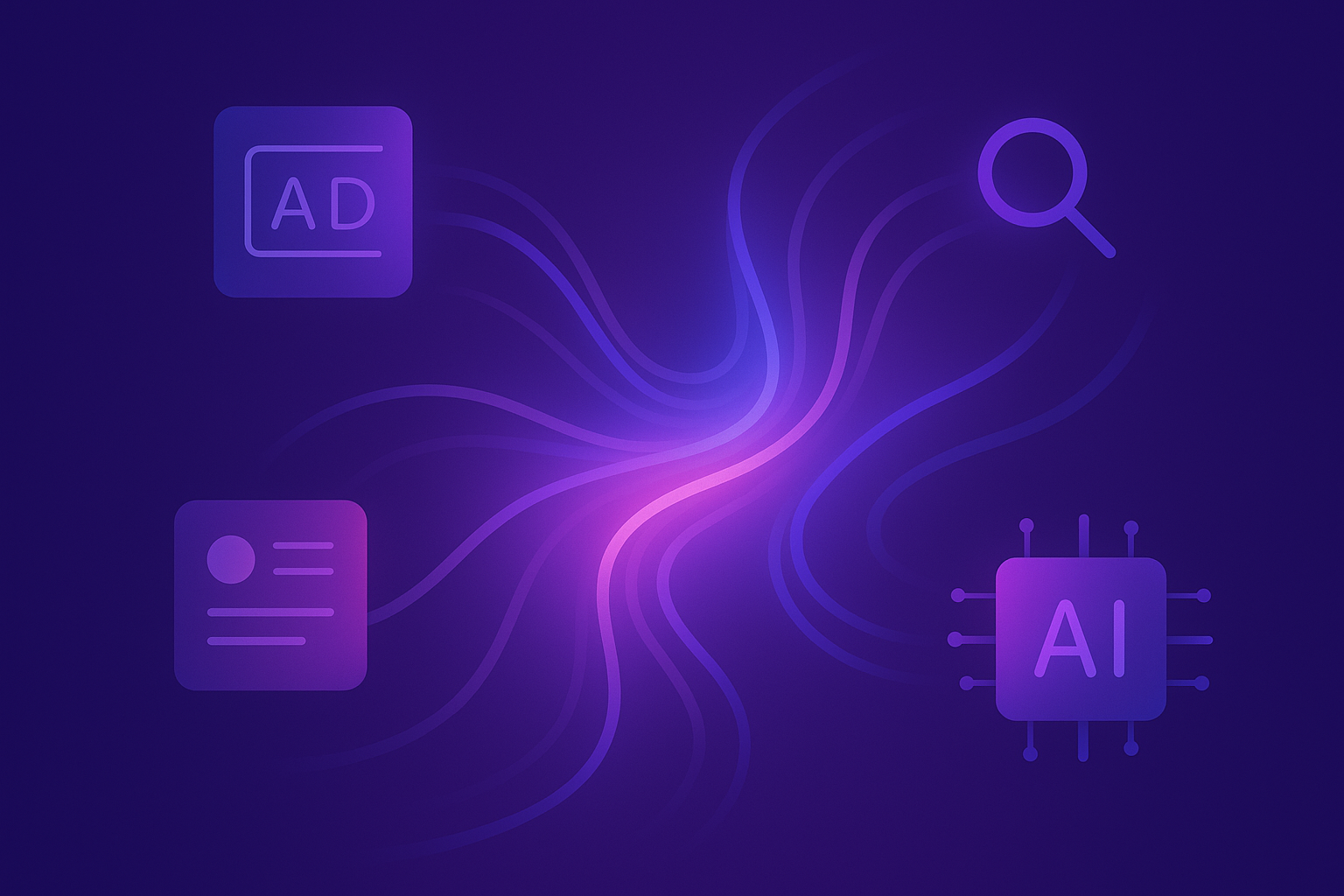Campaign migration pathways with AI visibility visual summary