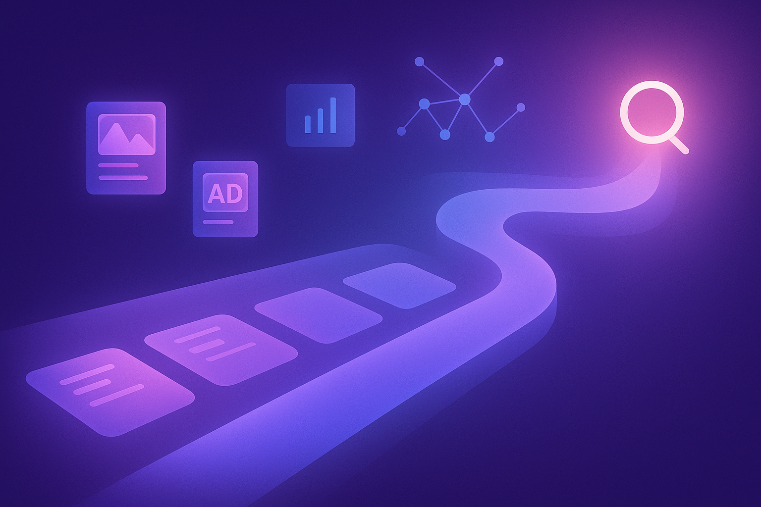 Paid media AI visibility visual summary