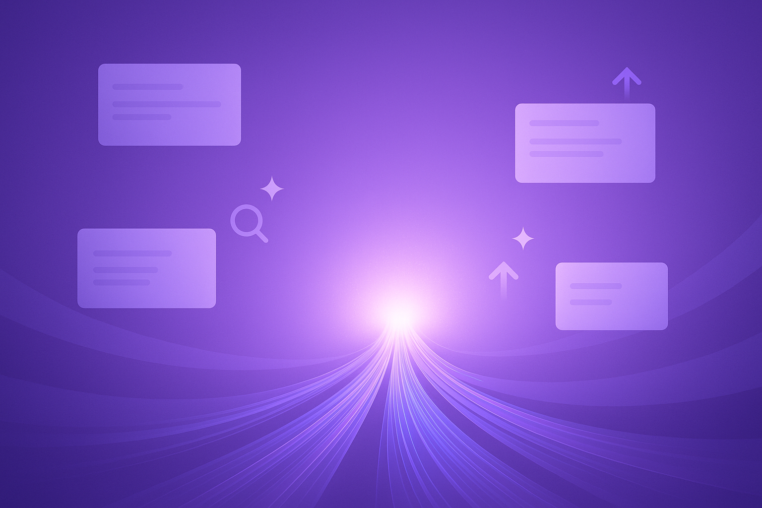 Answer optimization content workflow visual summary