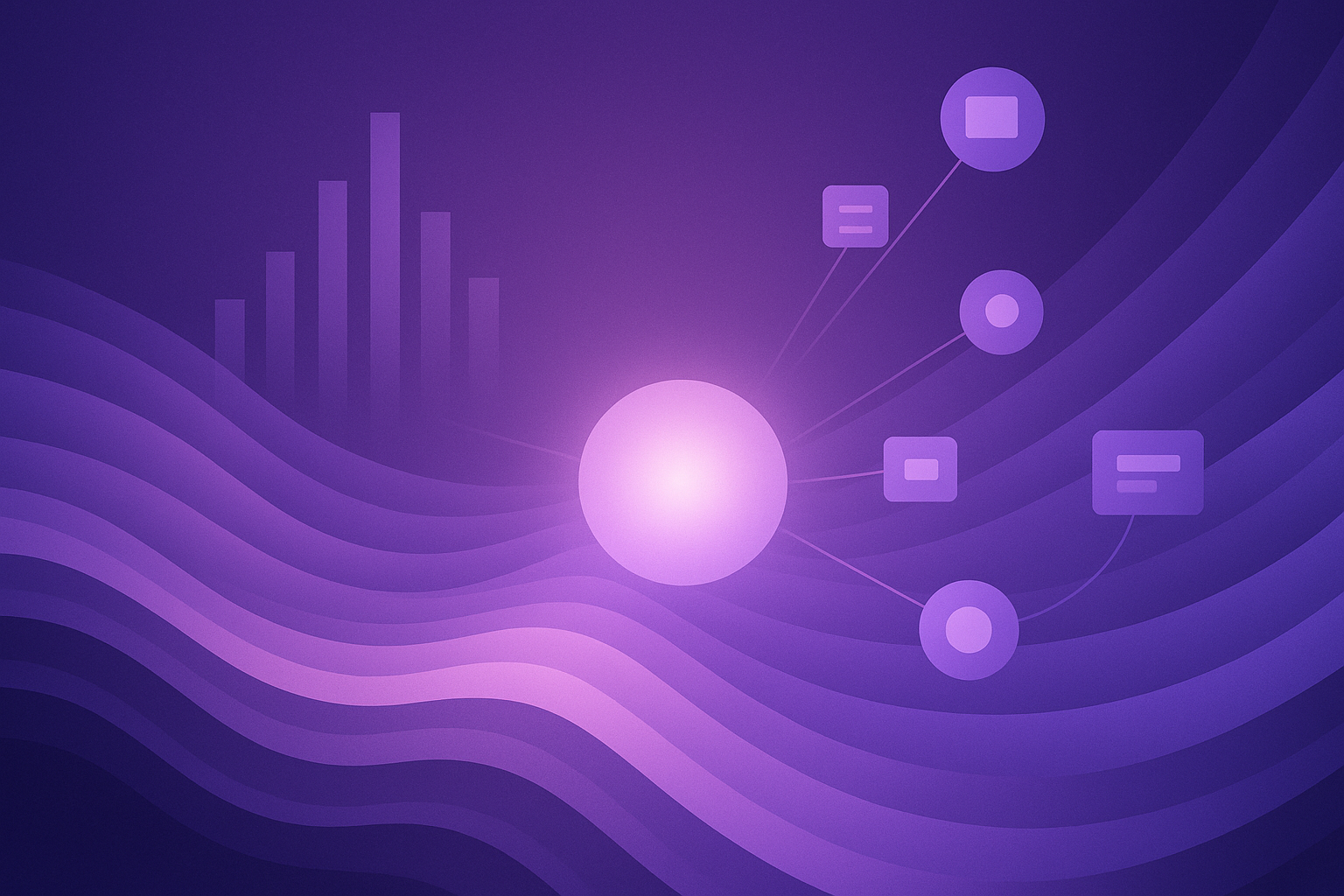 AEO content velocity and growth metrics visual summary