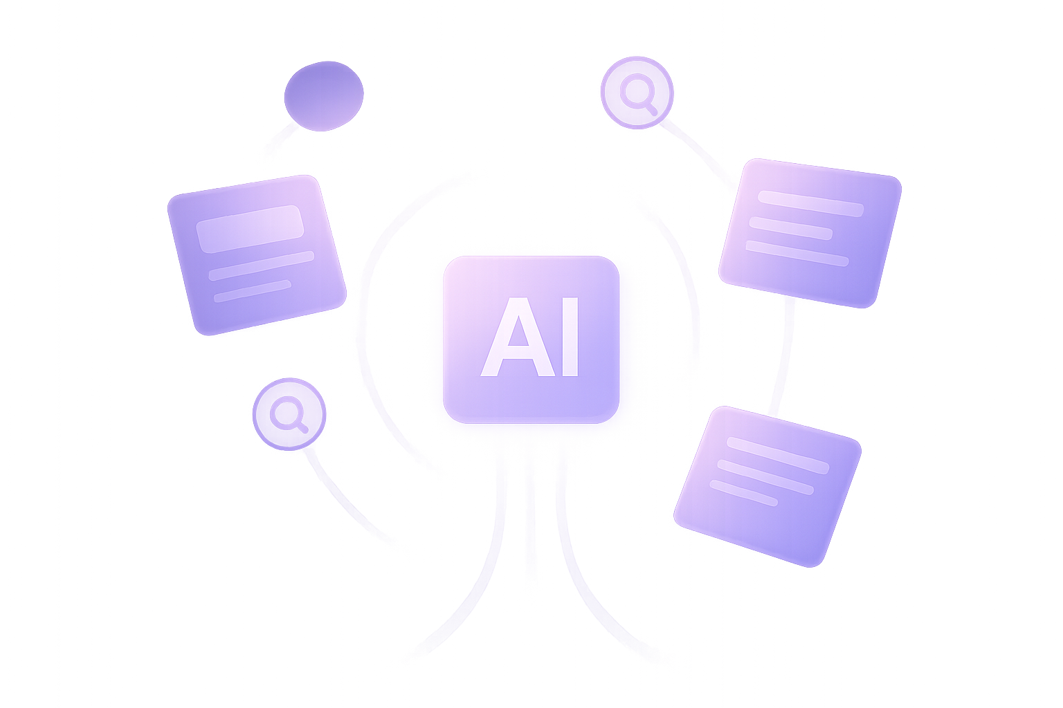 AI content growth platform visual summary