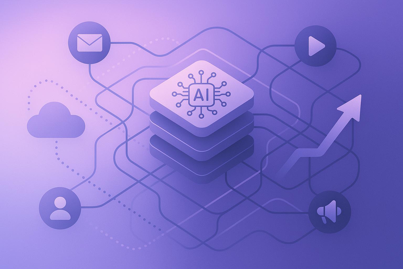 Enterprise AI marketing stack visual summary