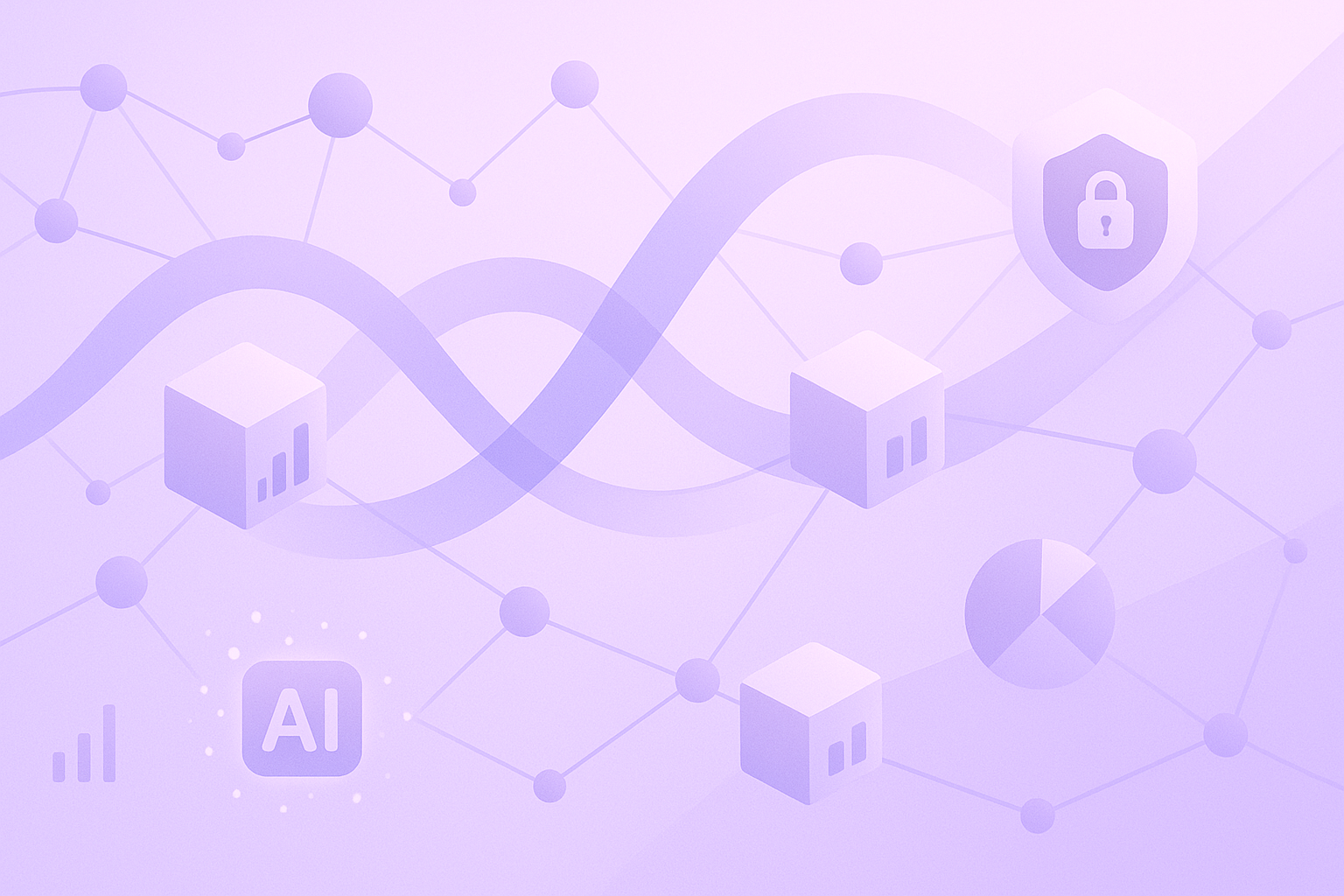 Governed marketing AI data network visual summary