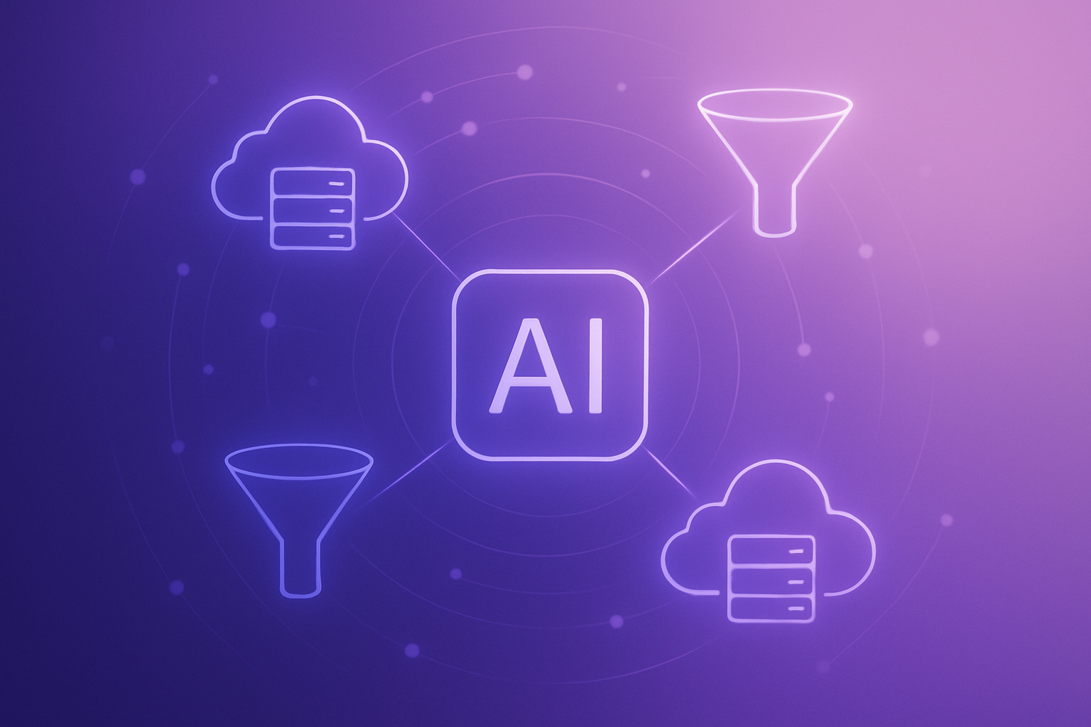 Marketing AI infrastructure visual summary