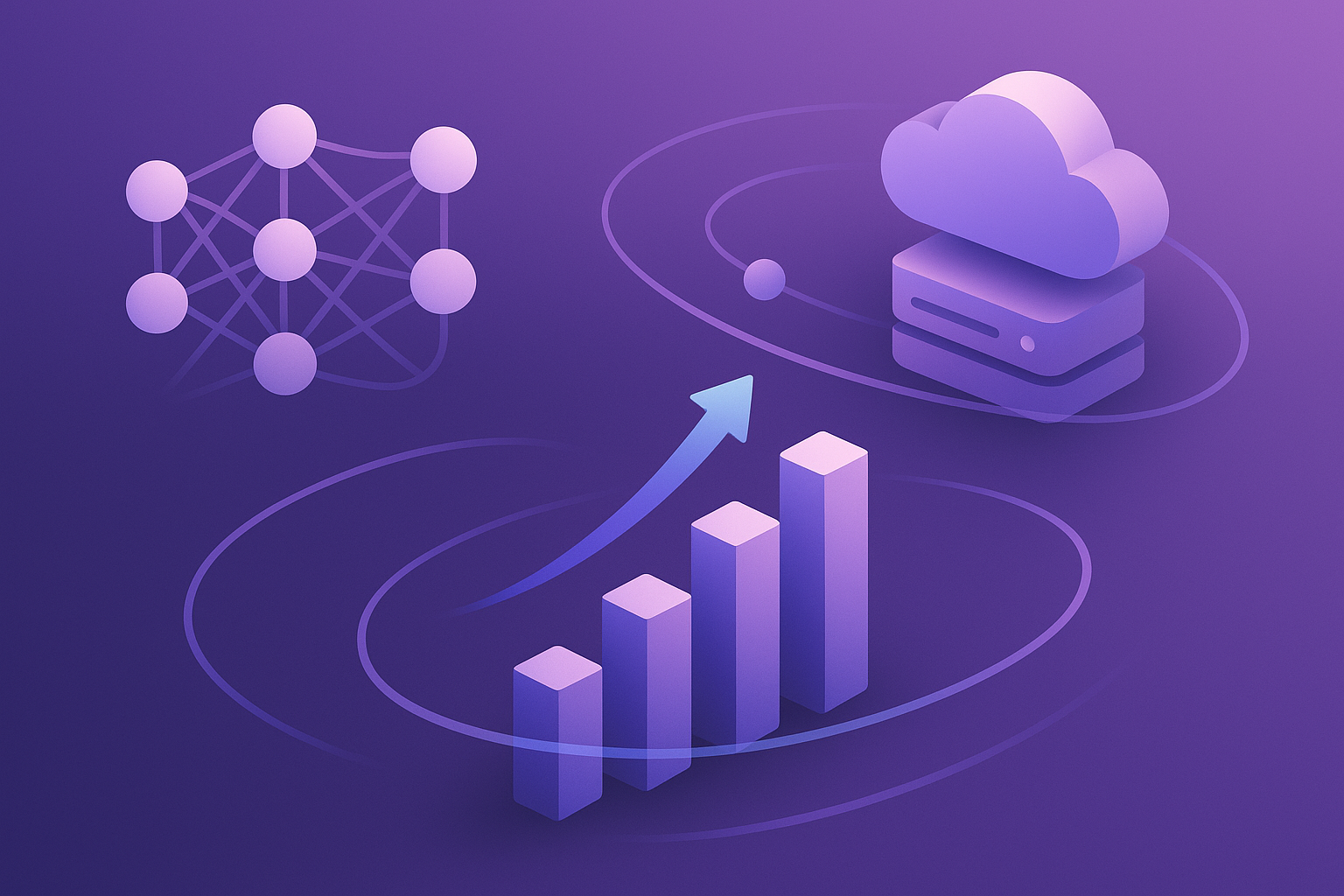 Enterprise growth analytics ecosystem visual summary