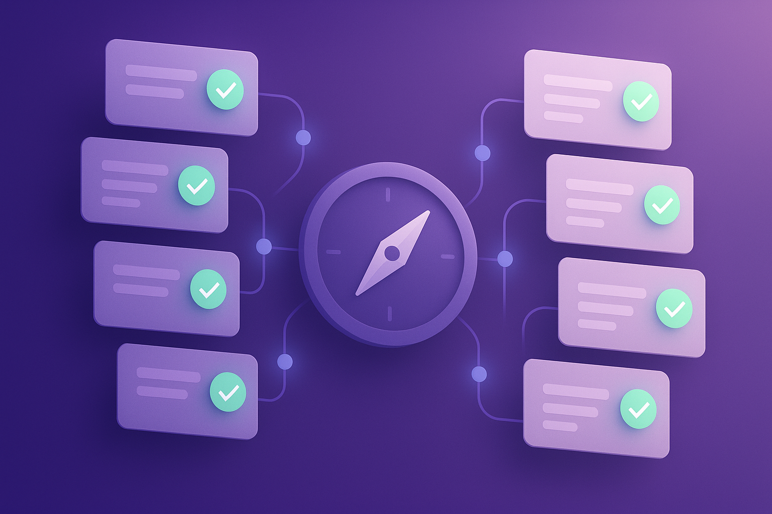 AI product evaluation comparison visual summary