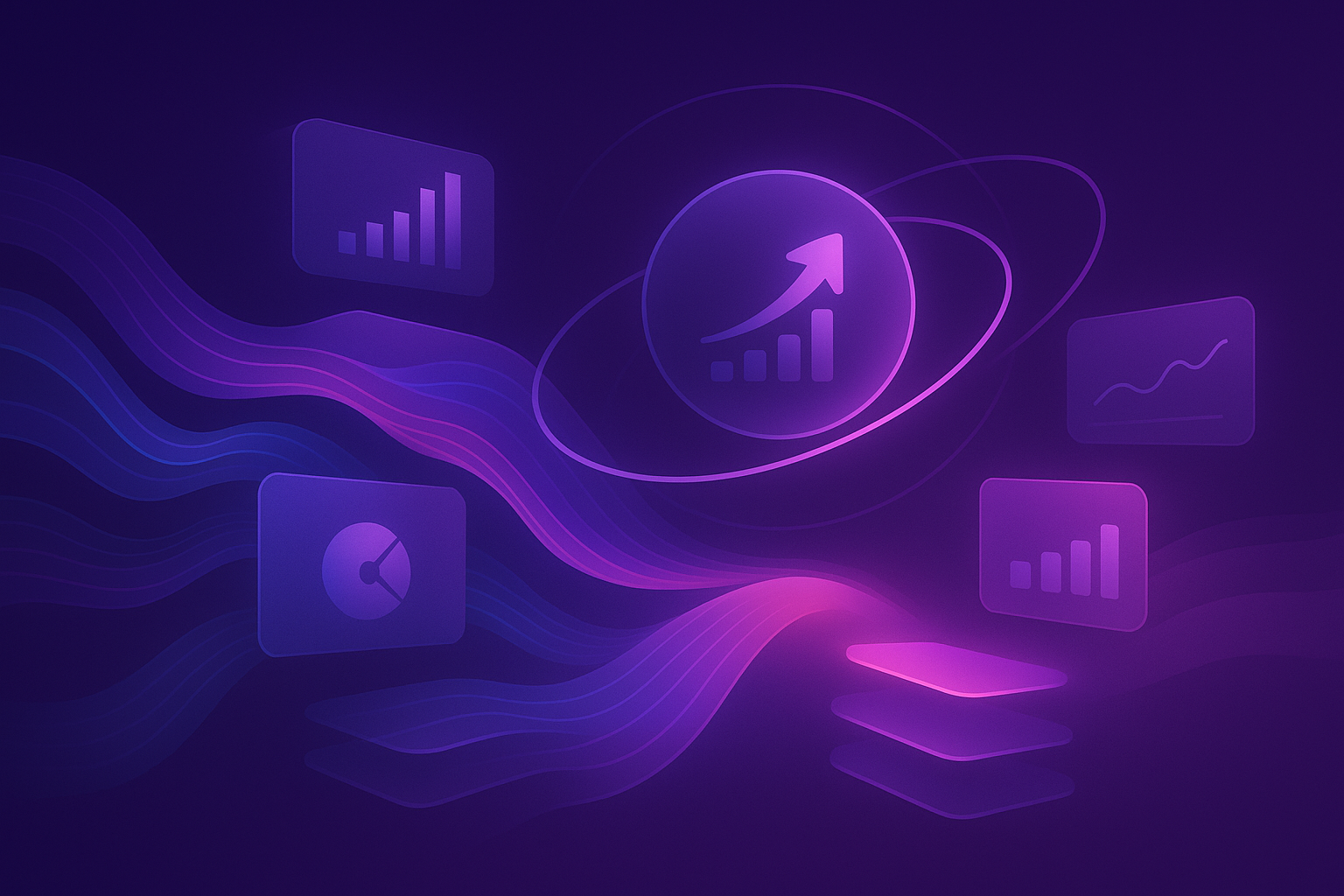 Growth reporting and optimization system visual summary